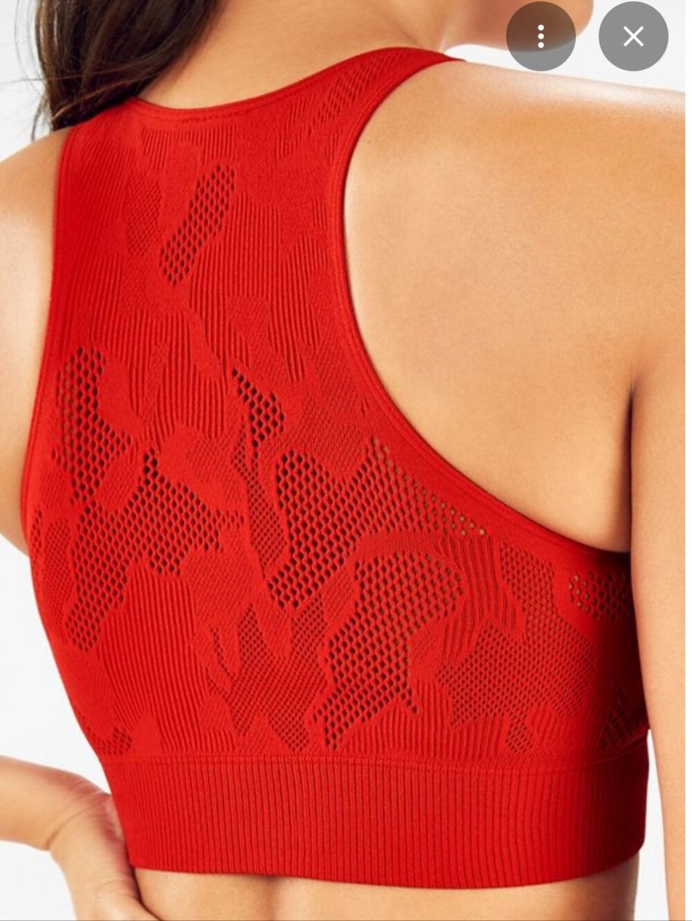 Fabletics Quinn Sculpt Knit Sports Bra XS NEW